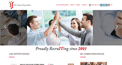 Desktop Screenshot of iscconsulting.com